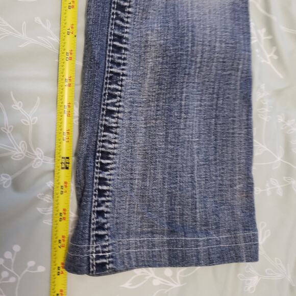 Miss Me Y2K Vtg Signature Boot Distressed Jeans JW4288833 bling Western Size 29 - Picture 8 of 8